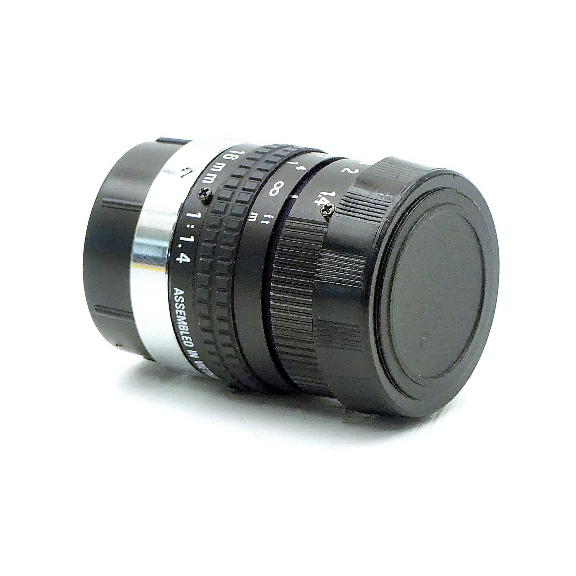 Produktfoto 1 von PENTAX 16,0 mm C-Mount Objektiv Pentax C1614A (KP)