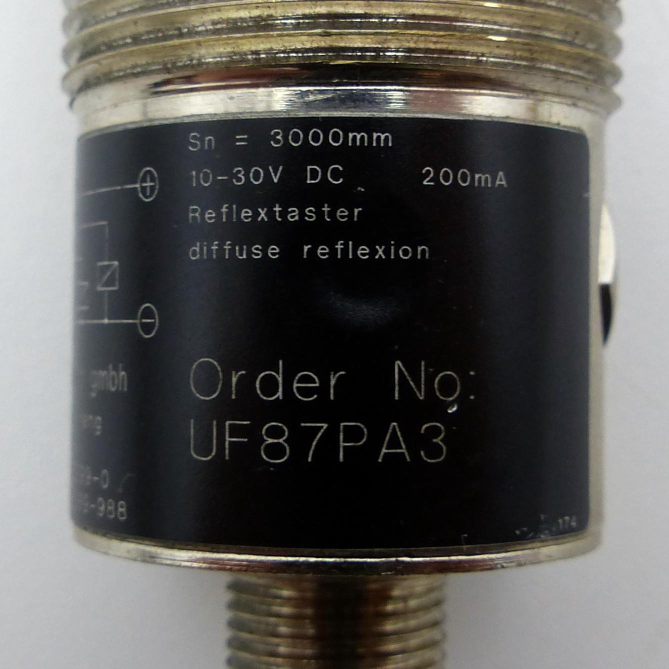 Produktfoto 2 von WENGLOR Reflextaster UF87PA3