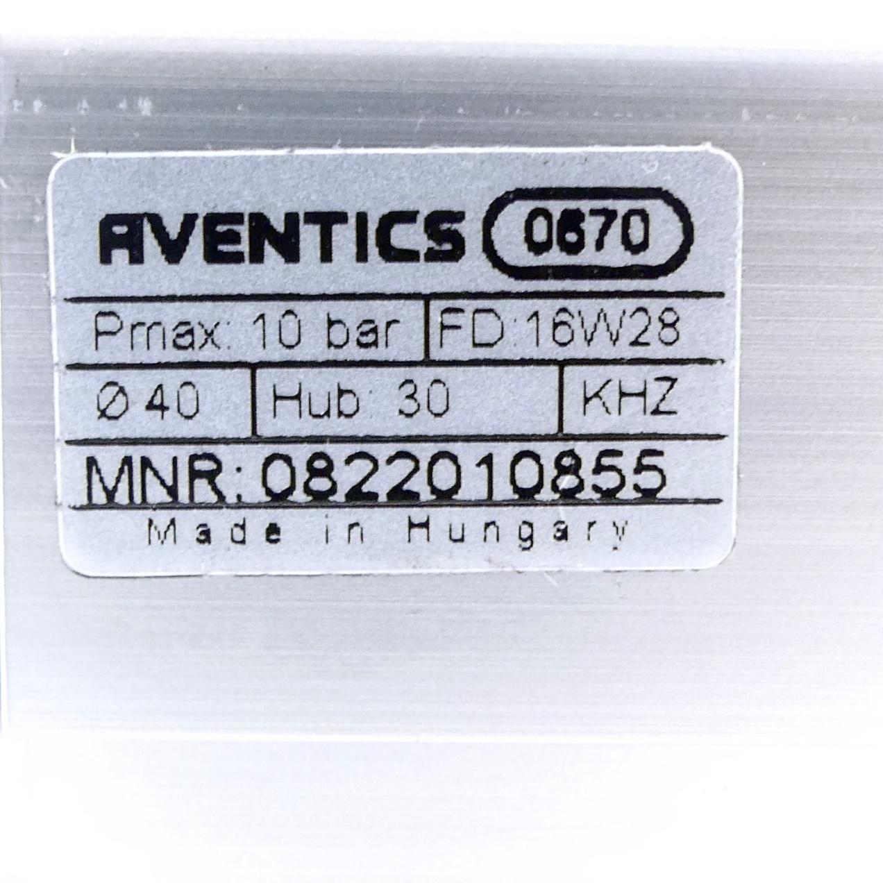 Produktfoto 2 von AVENTICS Pneumtikzylinder