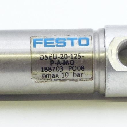 Produktfoto 2 von FESTO Rundzylinder DSEU-20-125-P-A-MQ