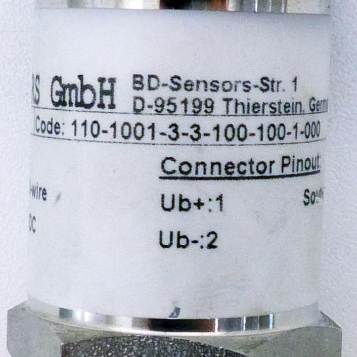 Produktfoto 2 von BD SENSORS Druckmessumformer DMP 331