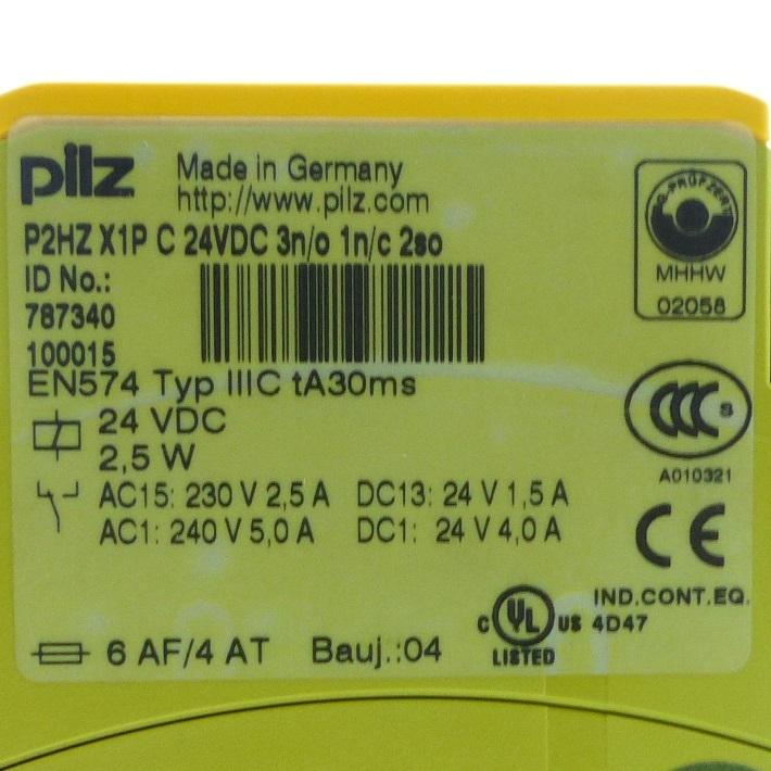 Produktfoto 2 von PILZ Zweihandbediengerät P2HZ X1P C 24VDC 3n/o 1n/c 2so