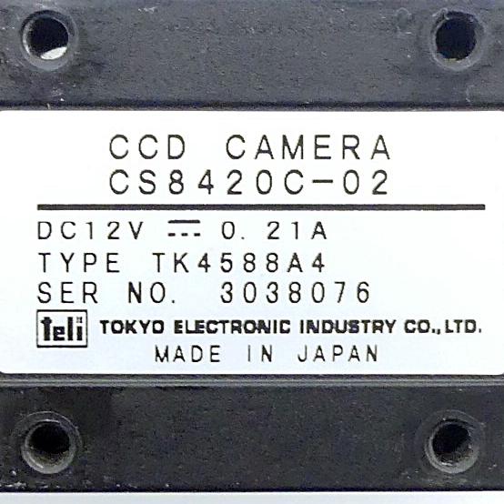 Produktfoto 2 von TOKYO ELECTRONIC CCD Industriekamera TK4588A4 mit Pentax TV Lens 16mm 1:1.4