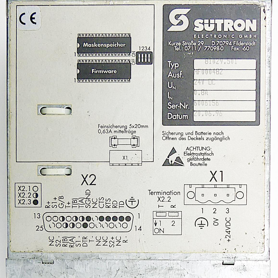 Produktfoto 2 von BOSCH Bedienpanel BT5