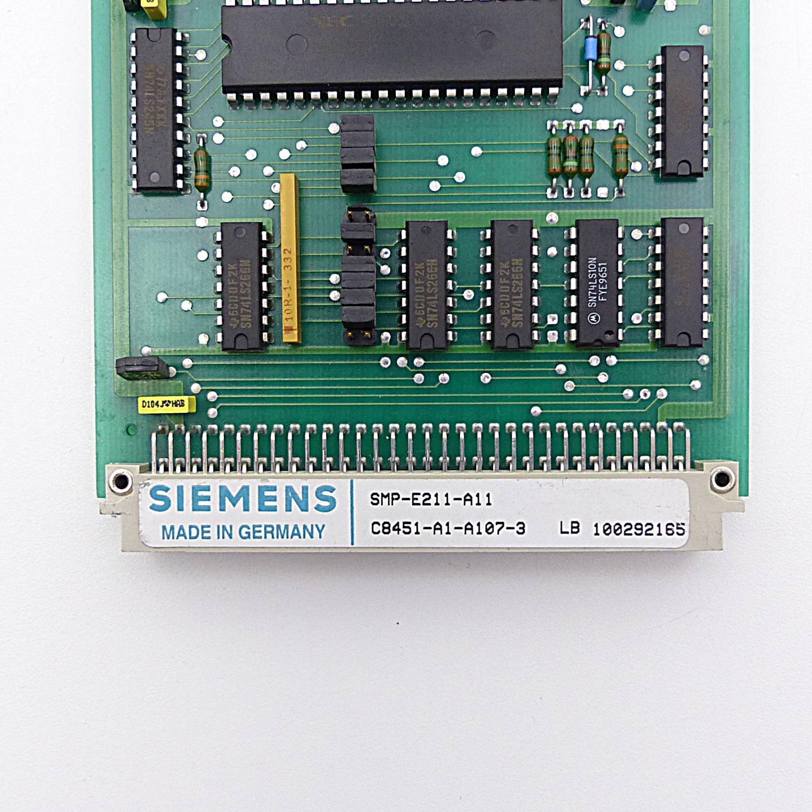 Produktfoto 2 von SIEMENS SMP-E211-A11