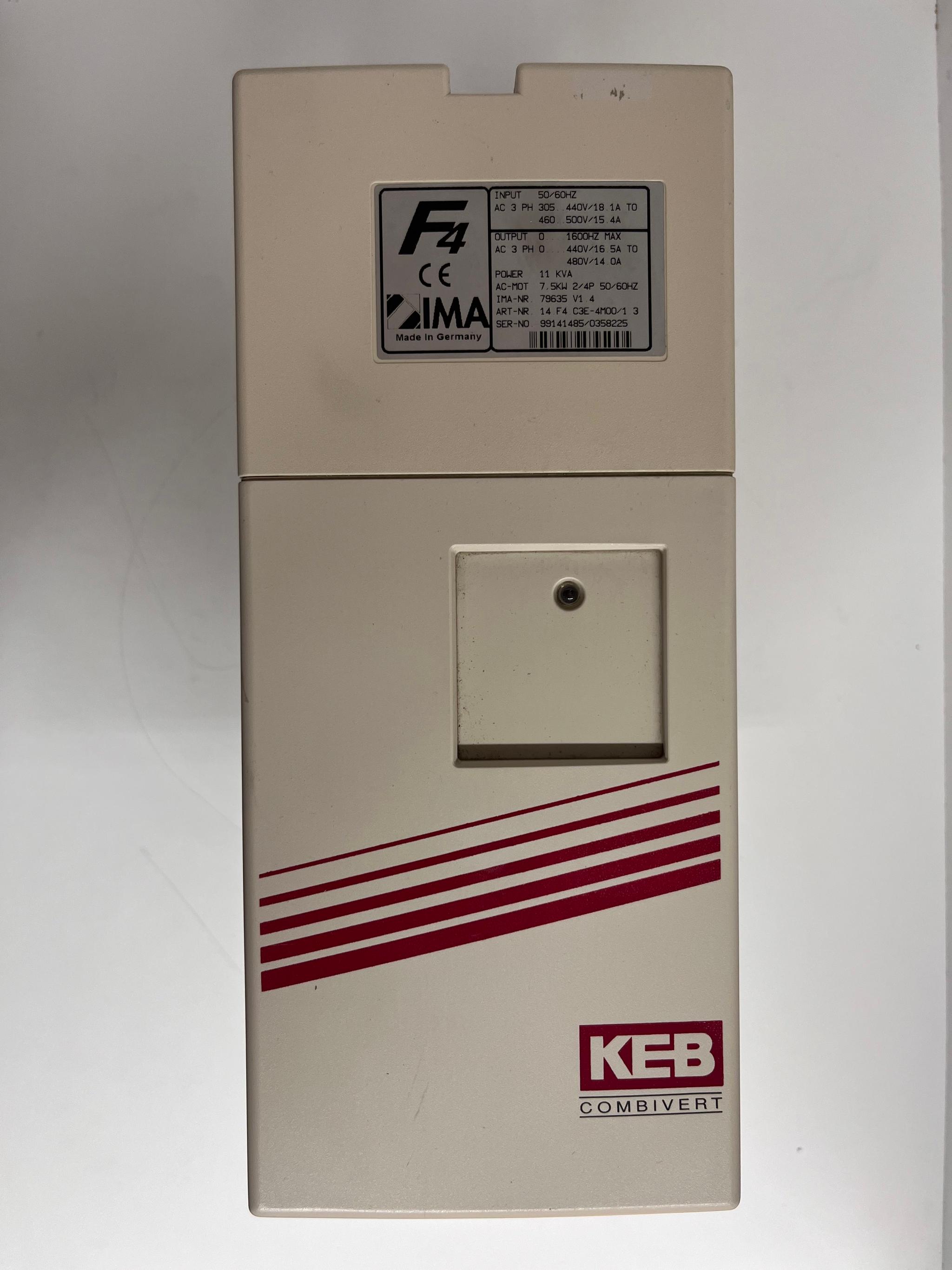 Produktfoto 3 von KEB Frequenzumrichter F4 für IMA Kantenbearbeitungsmaschinen IMA-Nr. 79635 V1.4