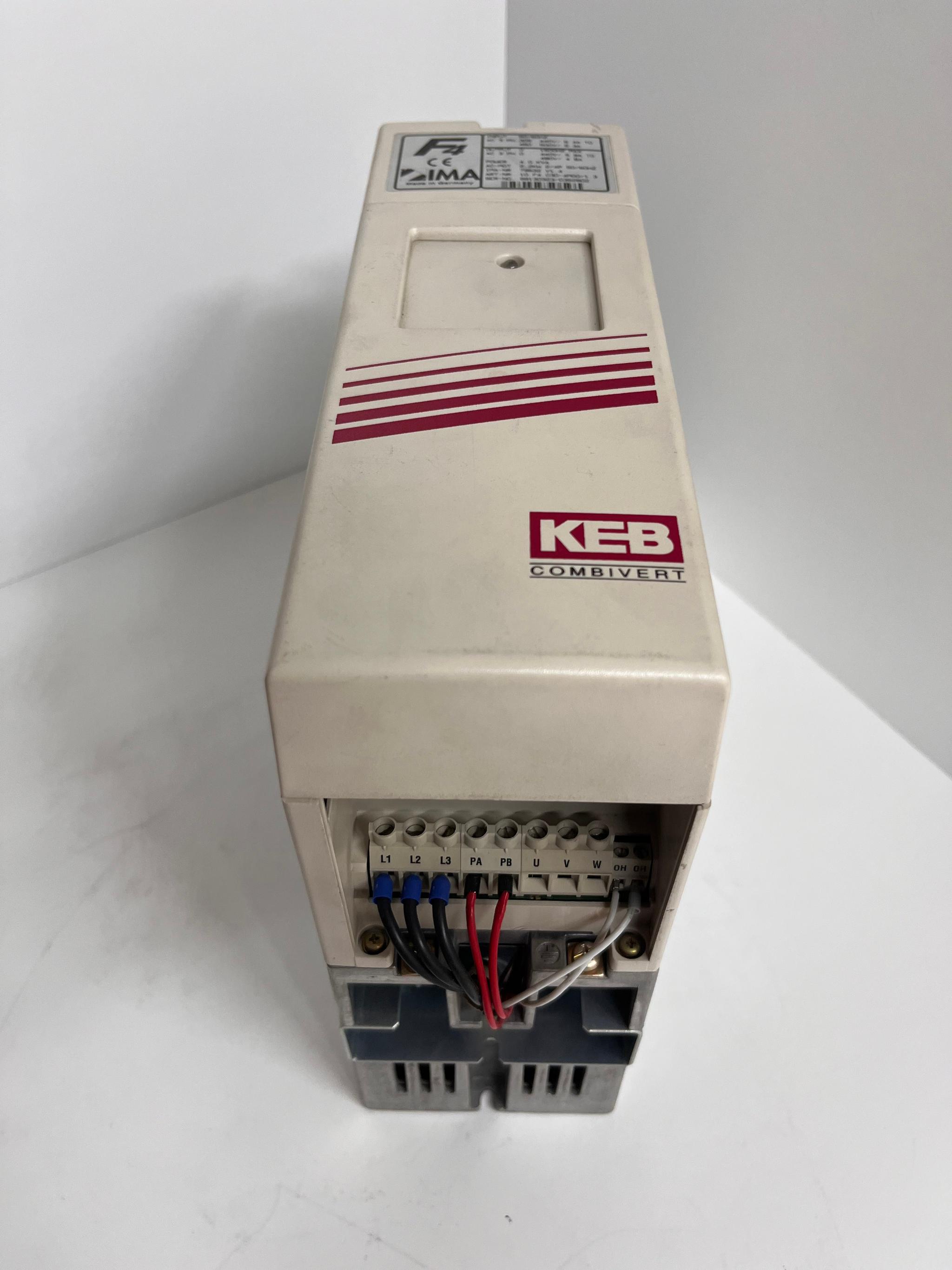 Produktfoto 3 von KEB Frequenzumrichter F4 für IMA Kantenbearbeitungsmaschinen IMA-Nr. 79632 V1.4