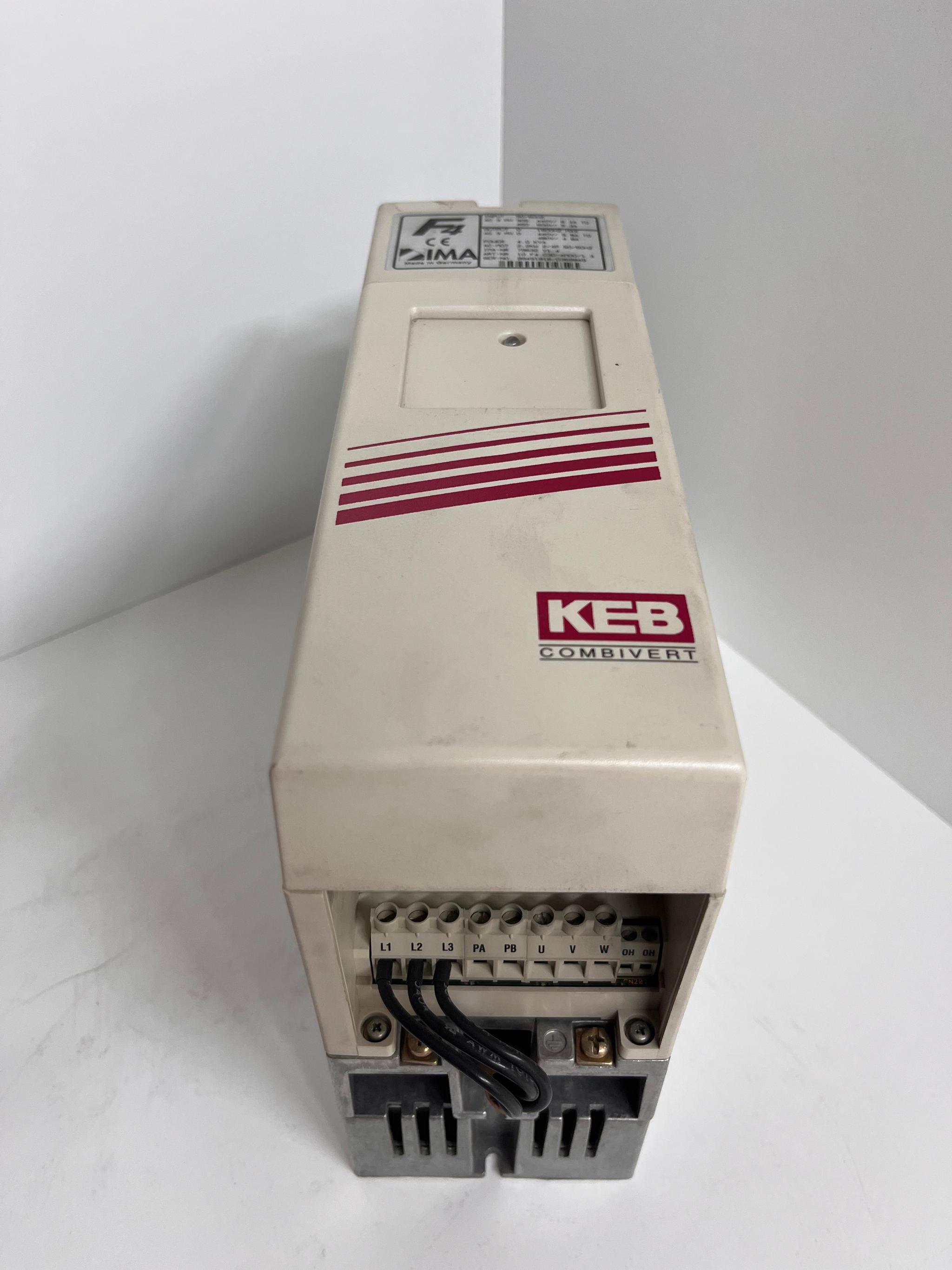 Produktfoto 3 von KEB Frequenzumrichter F4 für IMA Kantenbearbeitungsmaschinen IMA-Nr. 79632 V1.4