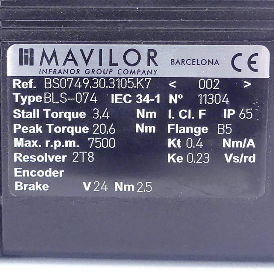 Produktfoto 2 von MAVILOR Servomotor BLS-074