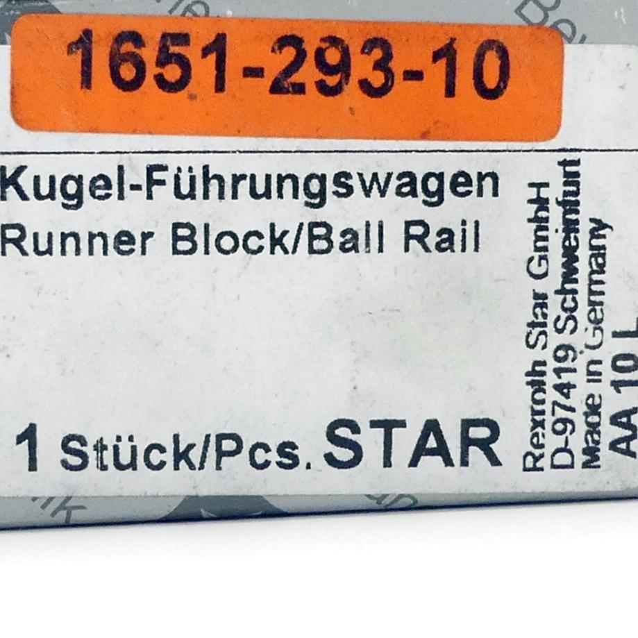 Produktfoto 2 von STAR Kugel-Führungswagen