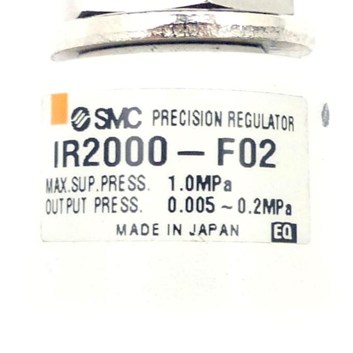 Produktfoto 2 von SMC Präzisionsdruckregler IR2000-F02