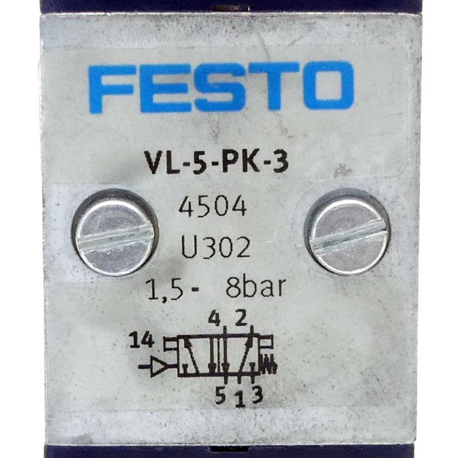 Produktfoto 2 von FESTO Pneumatikventil VL-5-PK-3