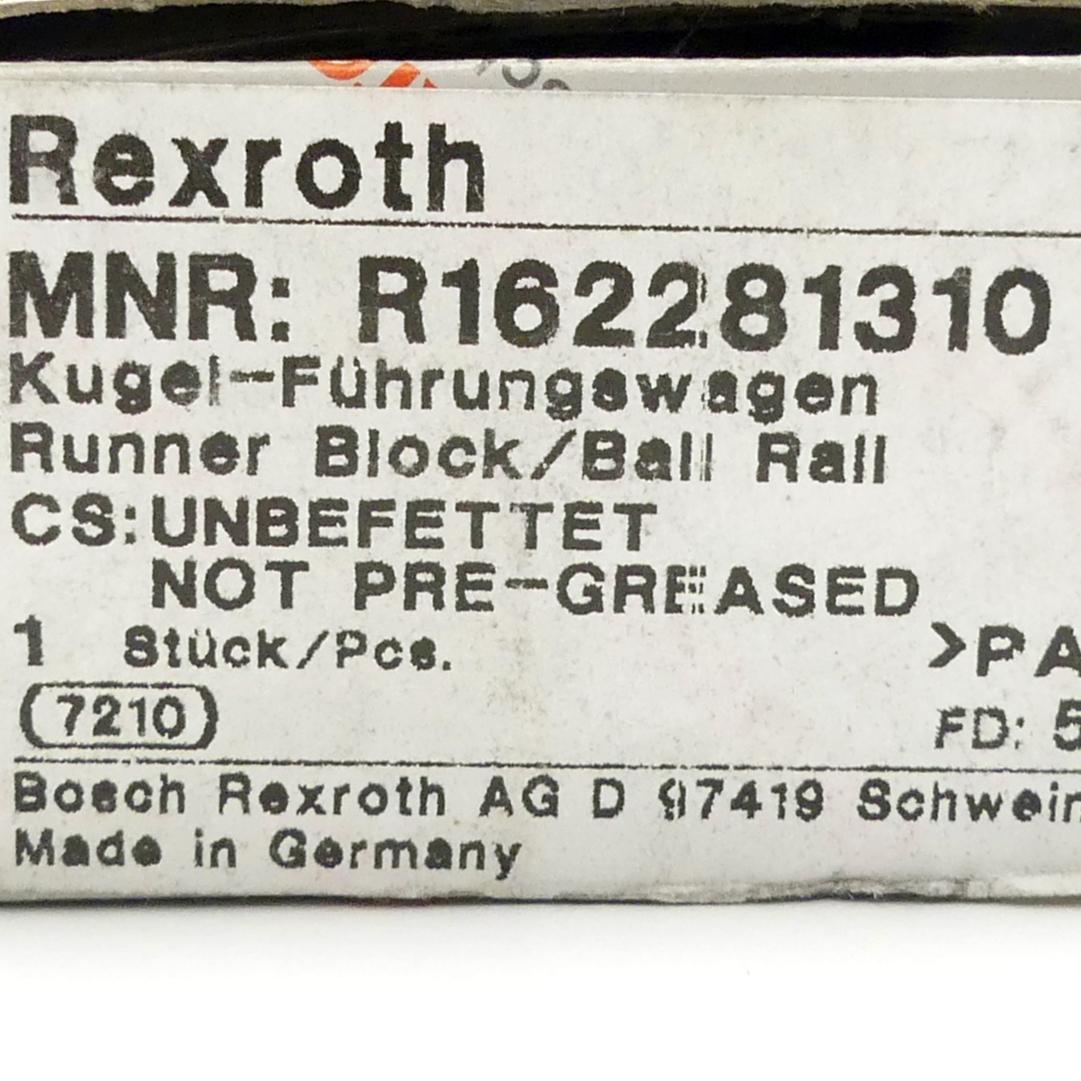 Produktfoto 2 von REXROTH Ball carriage