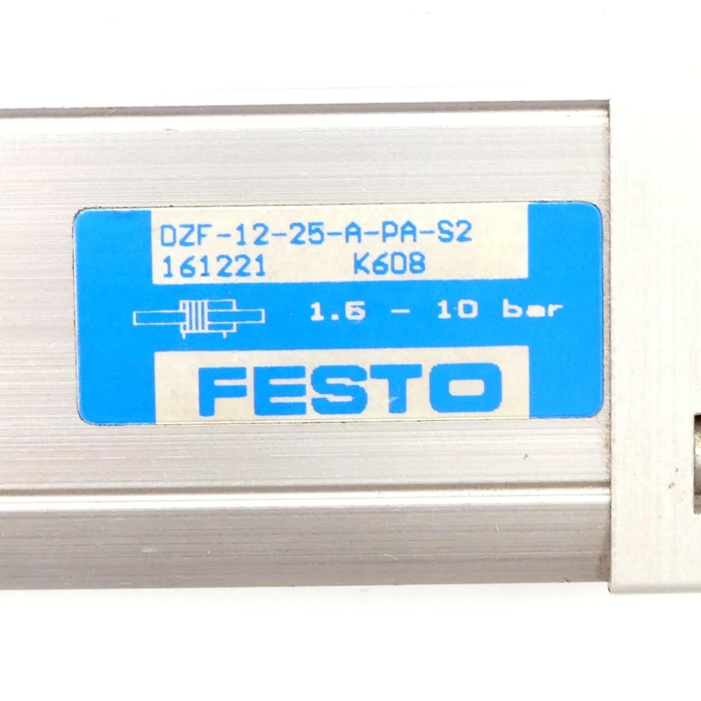 Produktfoto 2 von FESTO Flachzylinder DZF-12-25-A-PA-S2