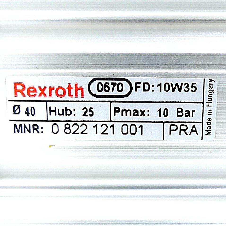 Produktfoto 2 von REXROTH Rexroth 0 822 121 001