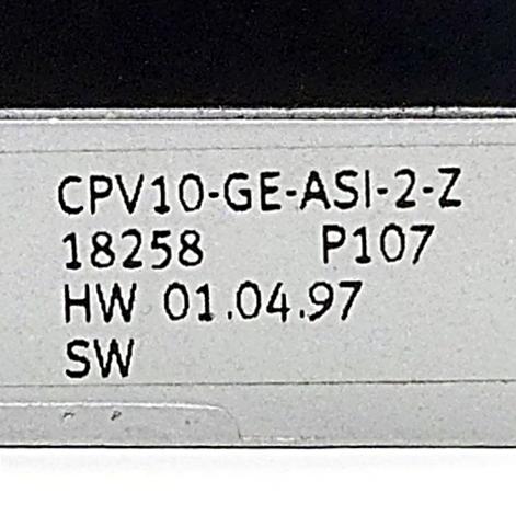 Produktfoto 2 von FESTO Elektrische Anschaltung Ventilinsel CPV10-GE-ASI-2-Z