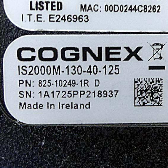 Produktfoto 2 von COGNEX In-Sight 2000 Kamera IS2000M-130-40-125