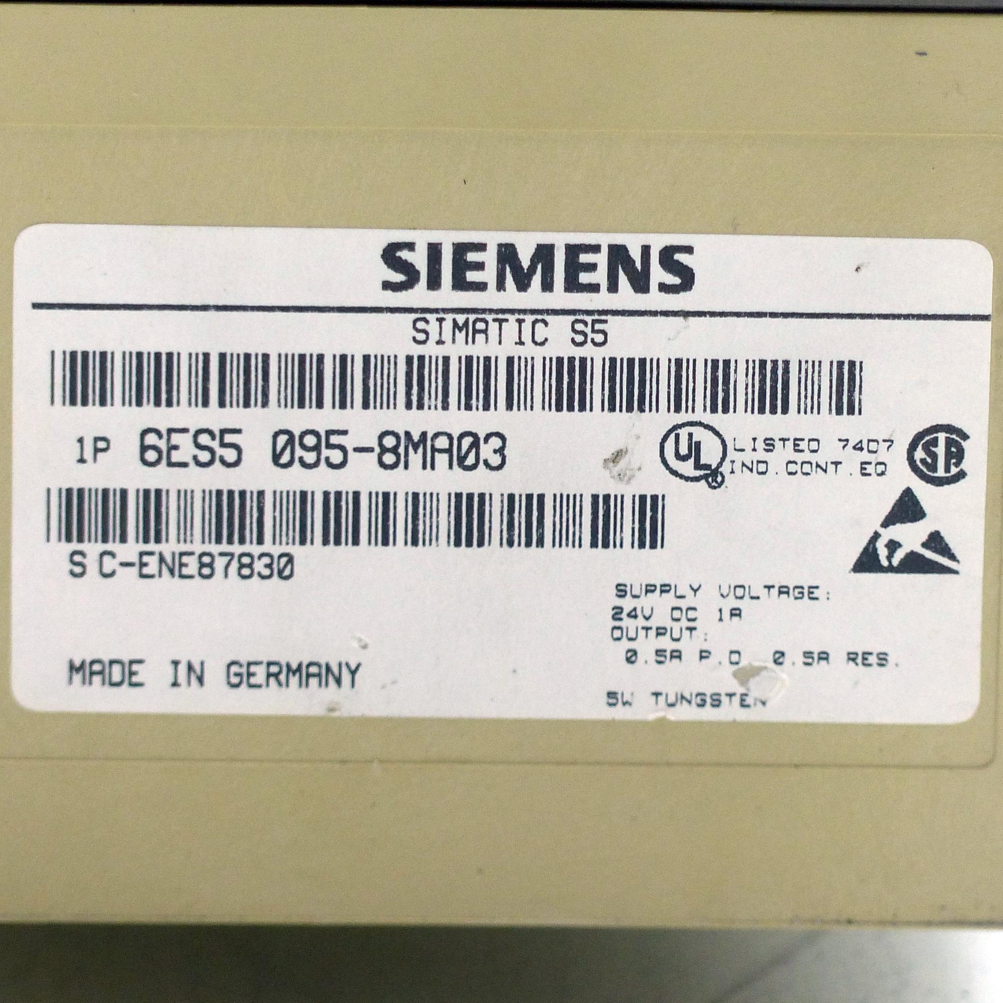 Produktfoto 2 von SIEMENS Simatic S5 Kompaktgerät