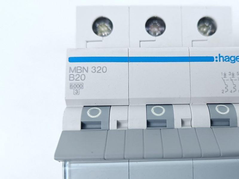 Produktfoto 3 von HAGER MBN 320 Sicherungsautomat B20 20A NEUWERTIG