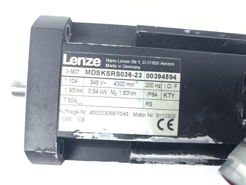 Produktfoto 5 von Lenze Servomotor MDSKSRS036-23 max.4000 0,54kW 7,50A TESTED & TOP ZUSTAND