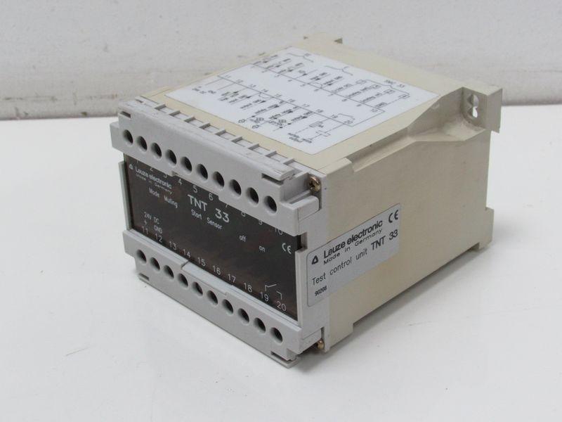 Leuze electronic TNT 33 Testnetzteil 24V DC 4A 230V TESTED TOP ZUSTAND