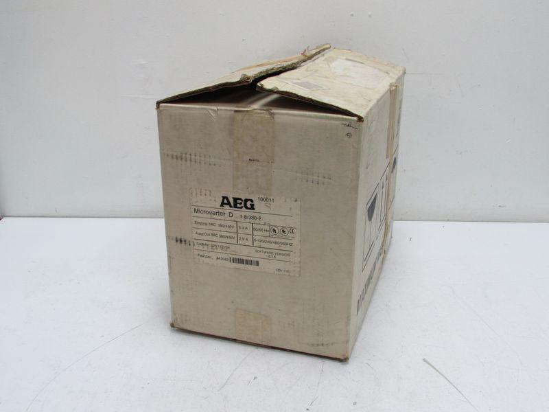 AEG Microverter D 1.8/380-2 Frequenzumrichter Sach Nr. 029143704 unused OVP