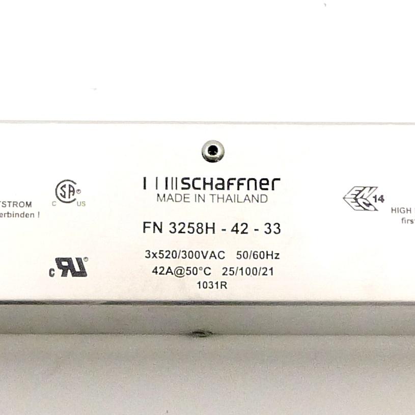 Produktfoto 2 von SCHAFFNER Netzfilter FN 3258H