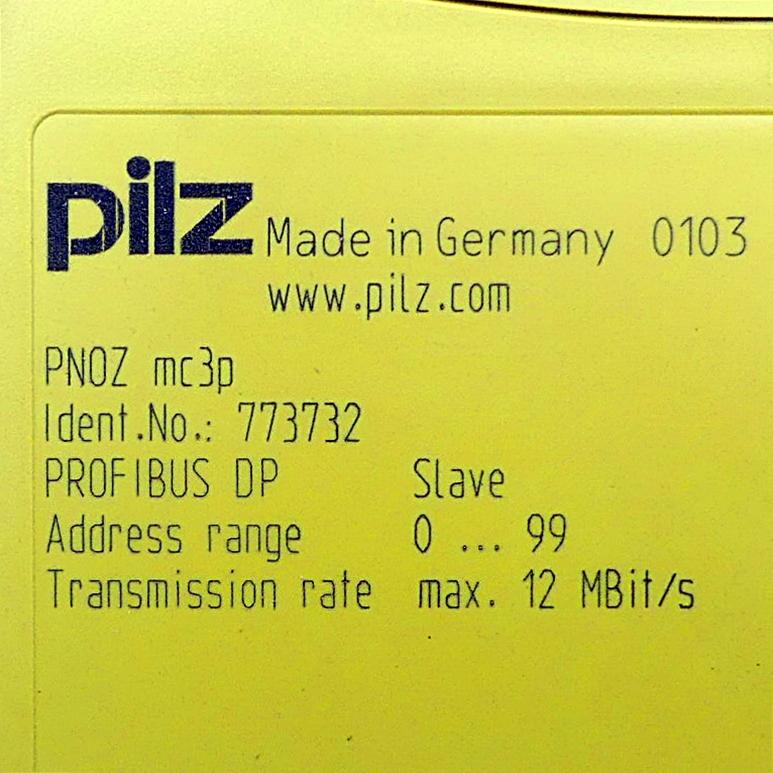 Produktfoto 2 von PILZ Kommunikationsmodul PNOZ mc3p