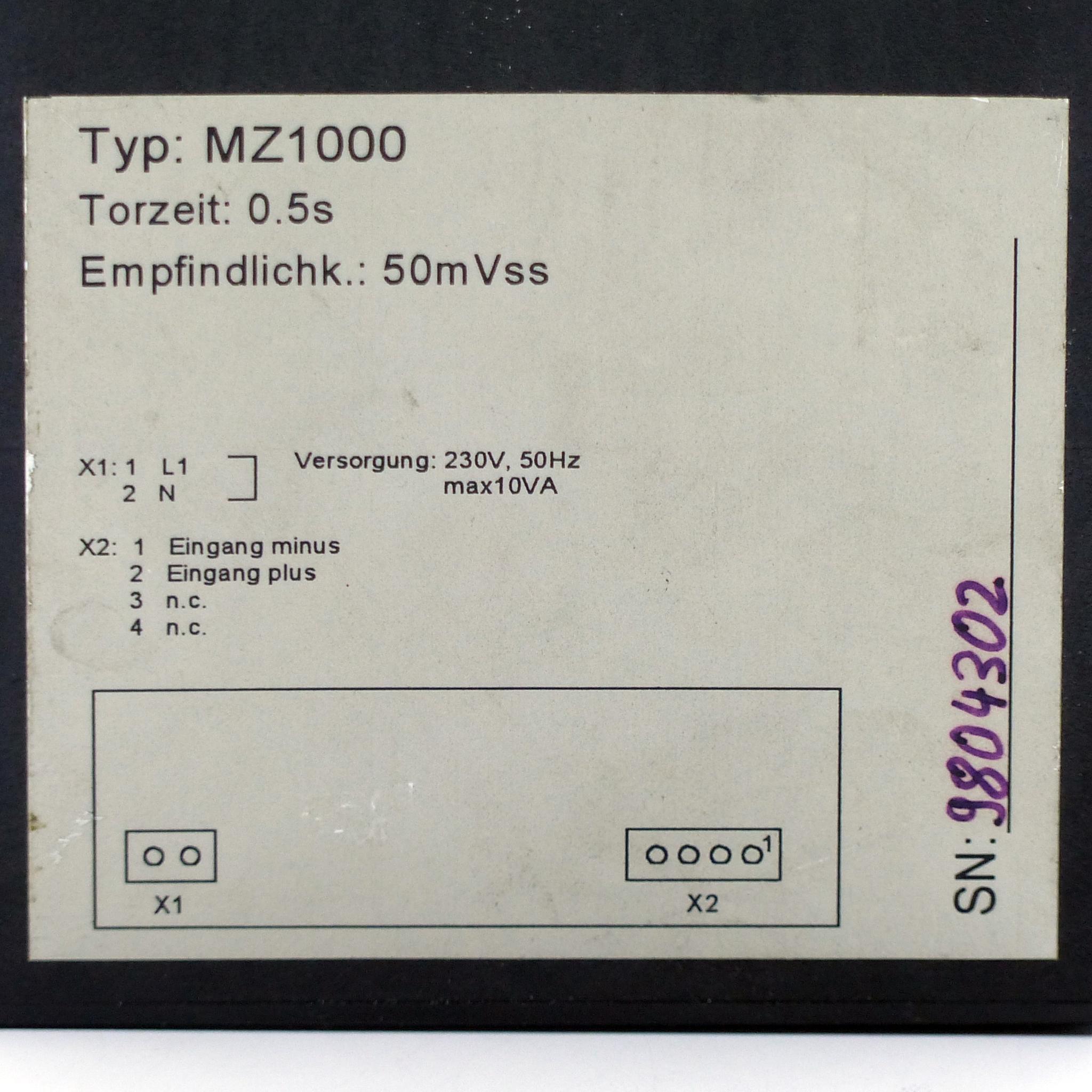 Produktfoto 2 von BOLZ Voltmeter MZ1000