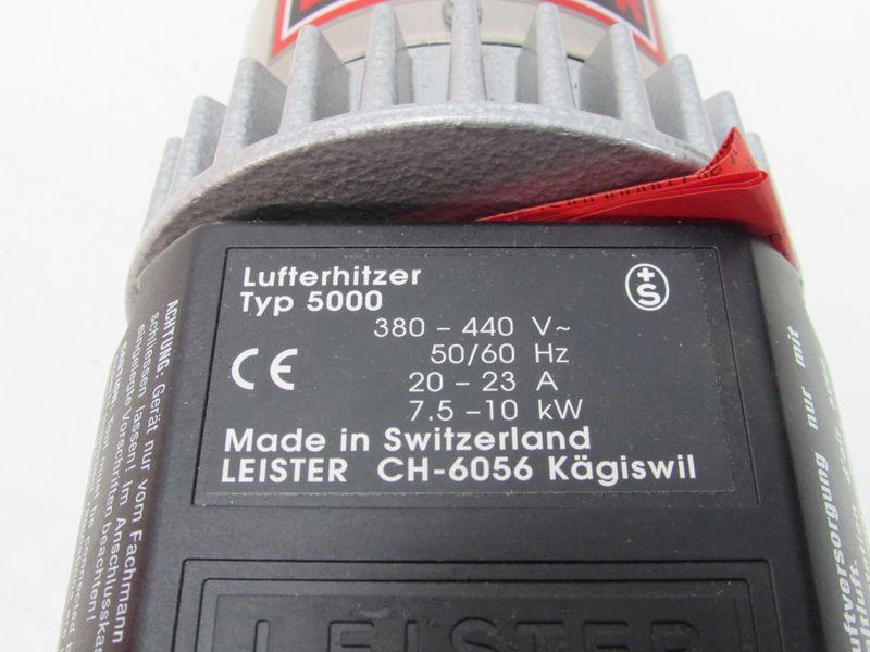 Produktfoto 3 von Leister Lufterhitzer Typ 5000 400V 7,5 - 10kW No. 102.174  NEUWERTIG