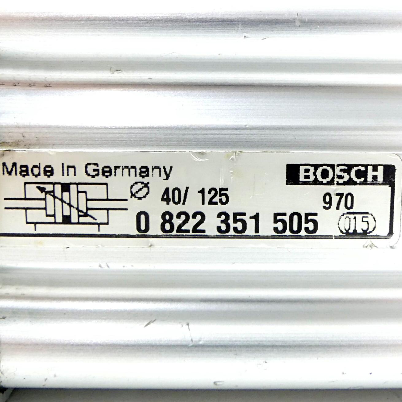 Produktfoto 2 von BOSCH Kompaktzylinder 0 822 351 505