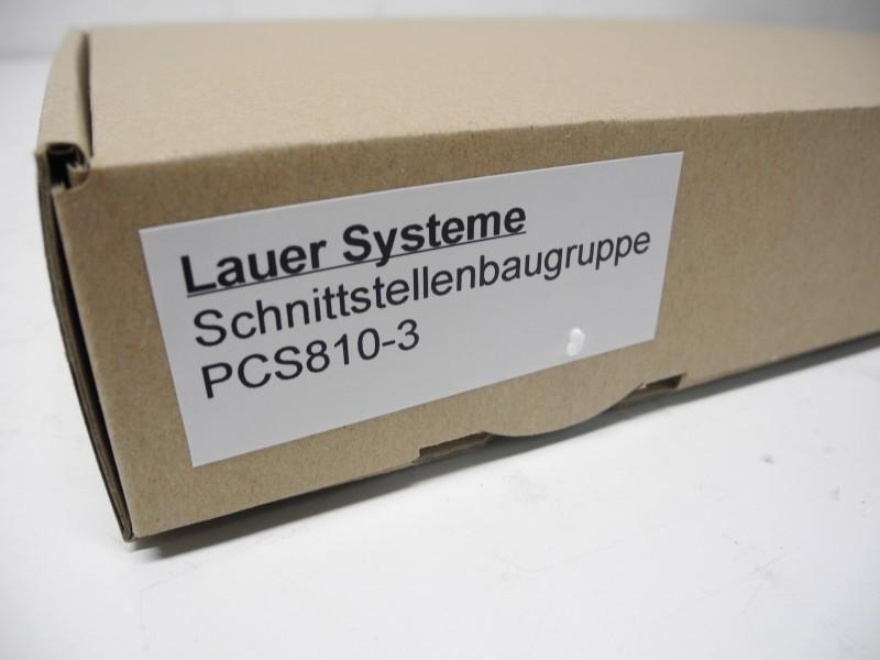 Produktfoto 3 von Lauer PCS810-3 Schnittstellenbaugruppe Top Zustand