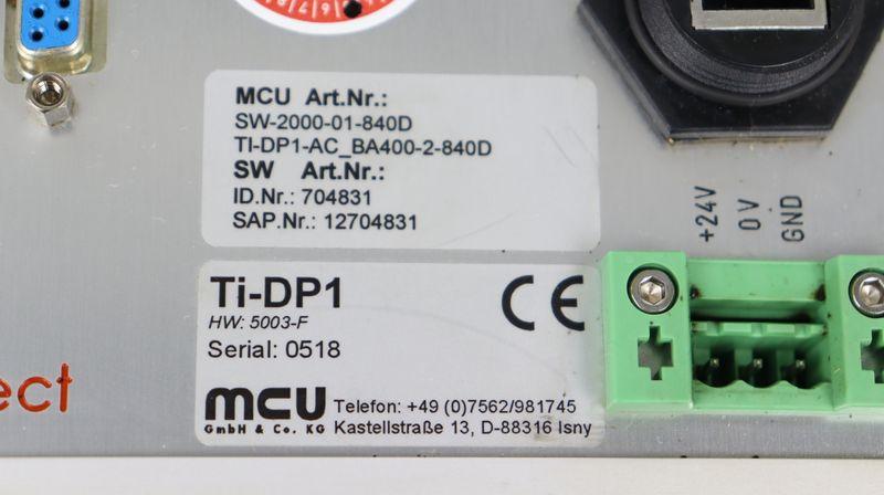 Produktfoto 2 von MCU Ti-DP1 HW:5003-F Toolinspect TESTED & TOP ZUSTAND