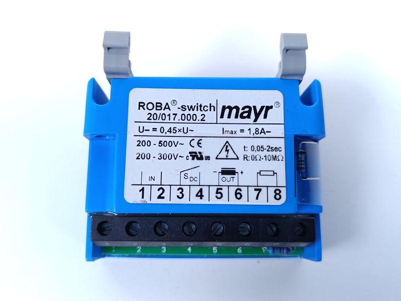 Produktfoto 3 von Mayr ROBA switch 20/017.000.2 Art.Nr. 8180160 mit Montagefuß UNUSED