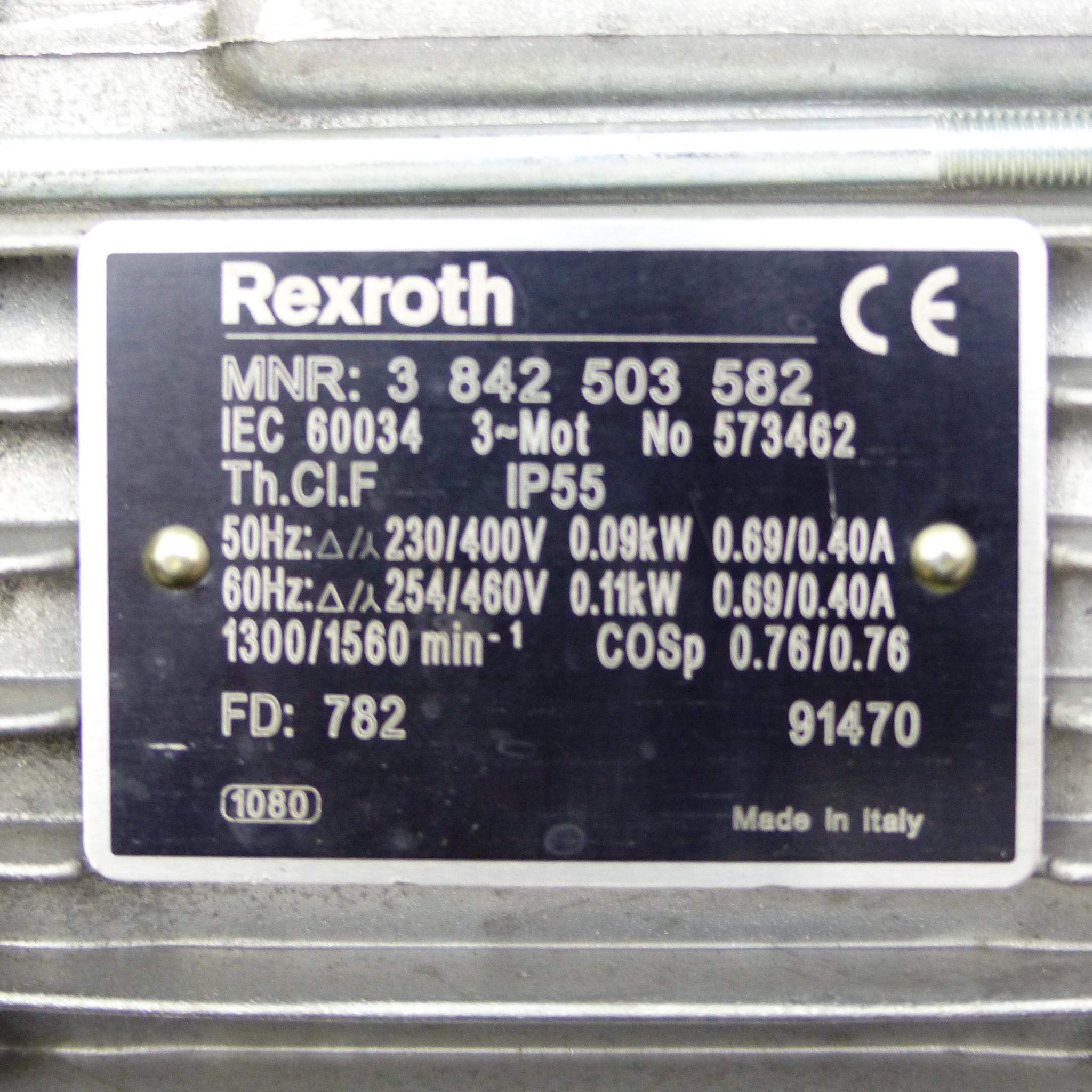 Produktfoto 2 von REXROTH Getriebemotor