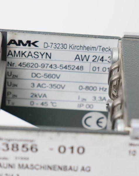 Produktfoto 3 von AMK Amkasyn AW 2/4-3 45620 + AW-R02 Inverter Drive TOP ZUSTAND