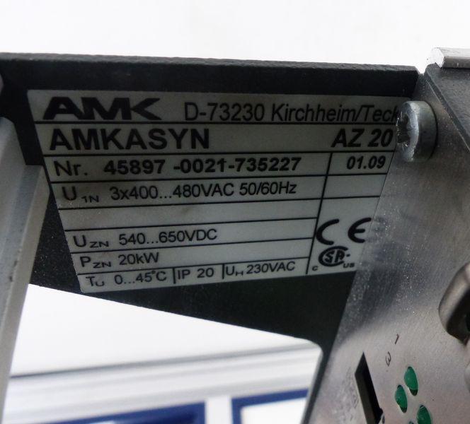 Produktfoto 7 von AMK AMKASYN AZ 20 Servo Drive 45897 20kW + AZ-RC1 + AZ-SC2 + AZ-R01 + AZ-EA8