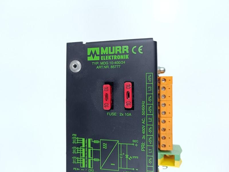 Produktfoto 3 von MURR Elektronik MDG 10-400/24 Power Supply Art: Nr: 85777 TOP ZUSTAND