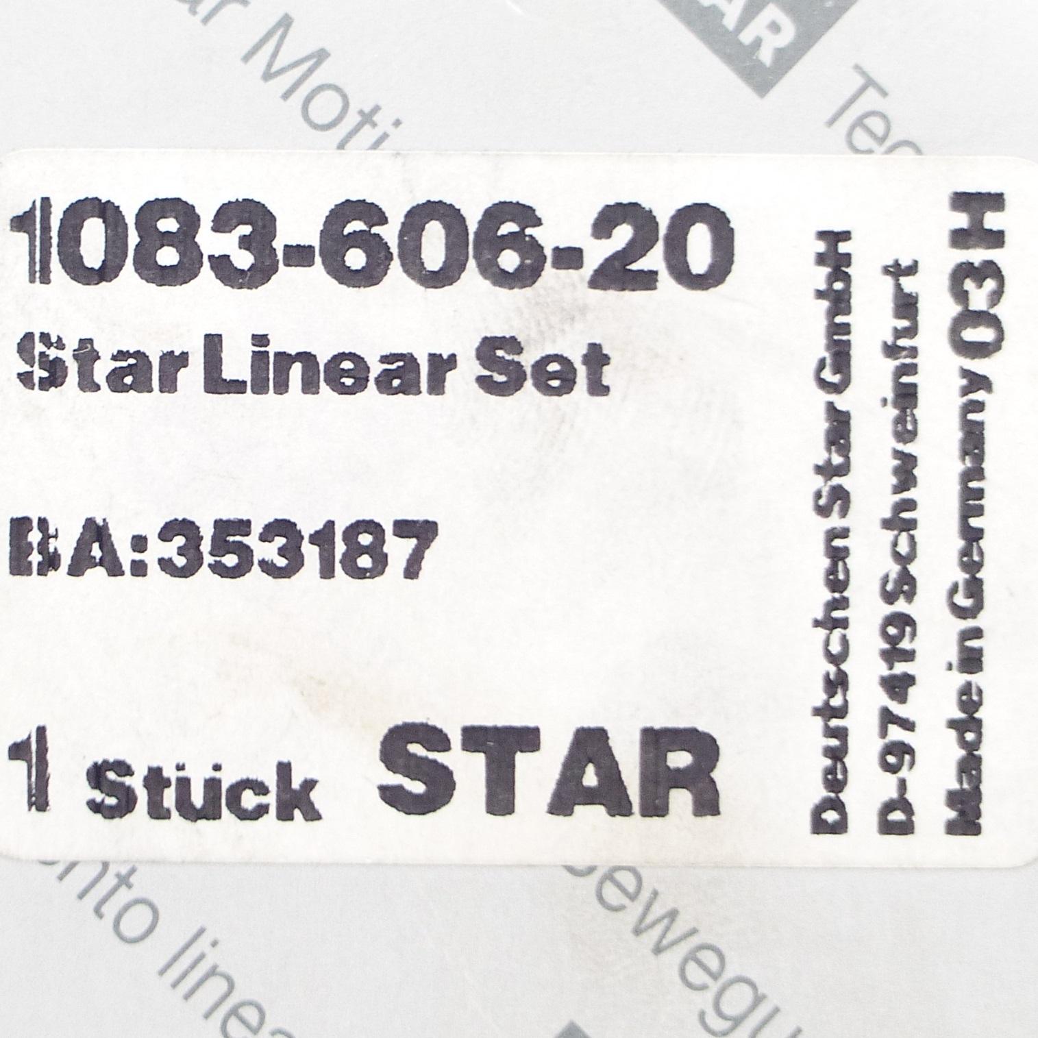 Produktfoto 2 von STAR Star Linear Set BA: 353187