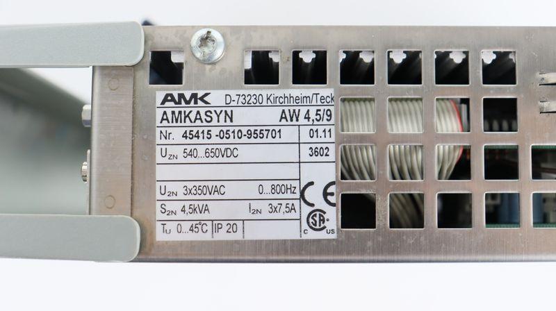 Produktfoto 4 von AMK AMKASYN AW 4,5/9 Servo Drive Frequenzumrichter TOP ZUSTAND