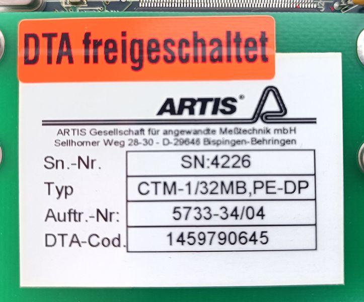 Produktfoto 6 von ARTIS CTM-1/32MB,PE-DP Profibus Karte CTM-1 / 32MB PE-DP NEUWERTIG