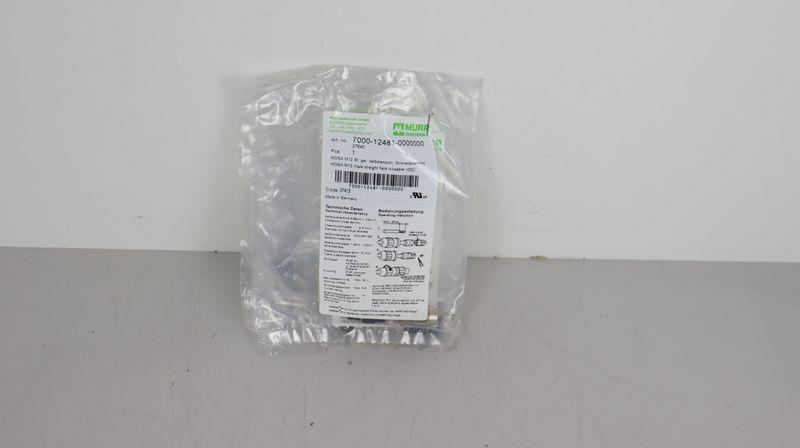 Murr Elektronik 5x 7000-12481-0000000 27640 Mosa M12 UNUSED & OVP & SEALED