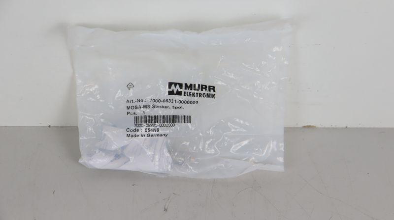 Produktfoto 1 von Murr Elektronik 7000-08331-0000000 MOSA-M8-Stecker UNUSED & OVP & SEALED