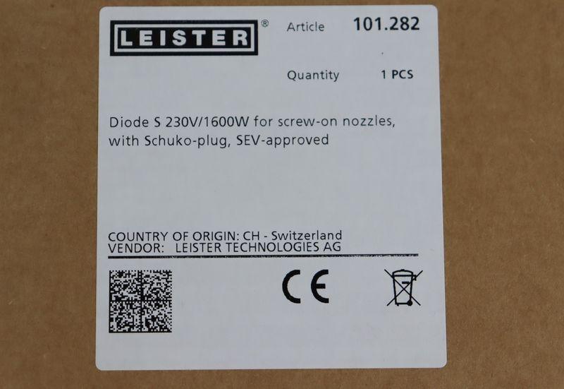 Produktfoto 3 von Leister Diode S 230V/1600W Article 101.282 Heißluft Gebläse UNUSED & OVP