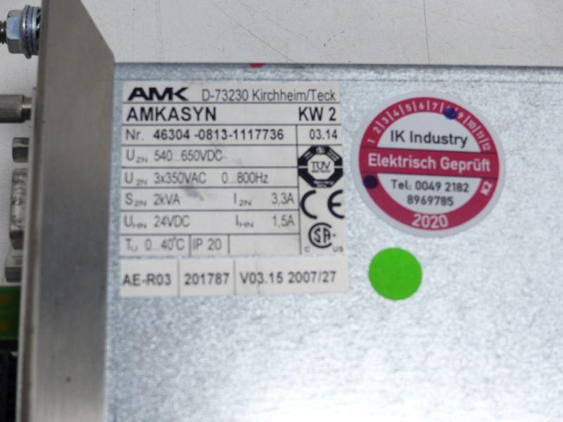 Produktfoto 3 von AMK AMKASYN Servo Drive KW 2 + 1x KW-R03 TESTED NEUWERTIG