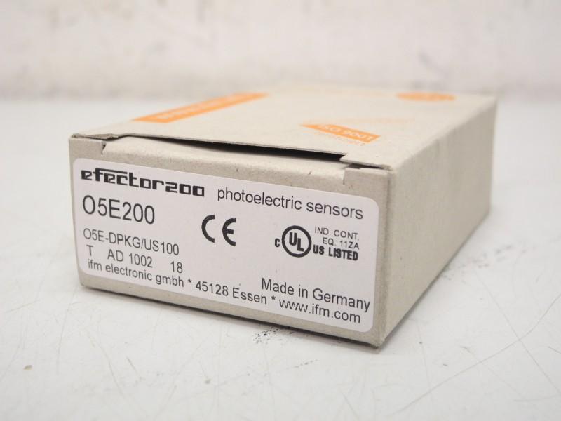 IFM efector 200 O5E200 Reflexlichtschranke O5E-DPKG/US100 05E200 Unbenutzt OVP