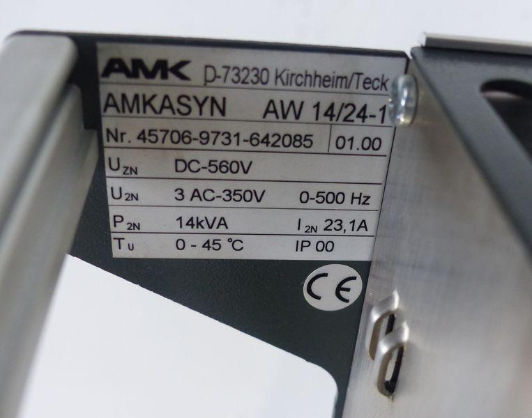 Produktfoto 5 von AMK AW 14/24 AMKASYN AW 14/24-1 45706 DC 560V 14kVA 23,1A + AW-A01 Top Zustand