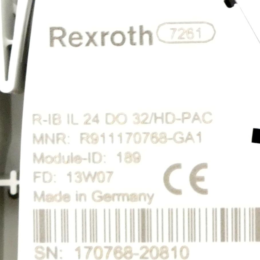 Produktfoto 2 von REXROTH Eingangsklemme R-IB IL 24 DO 32/HD-PAC