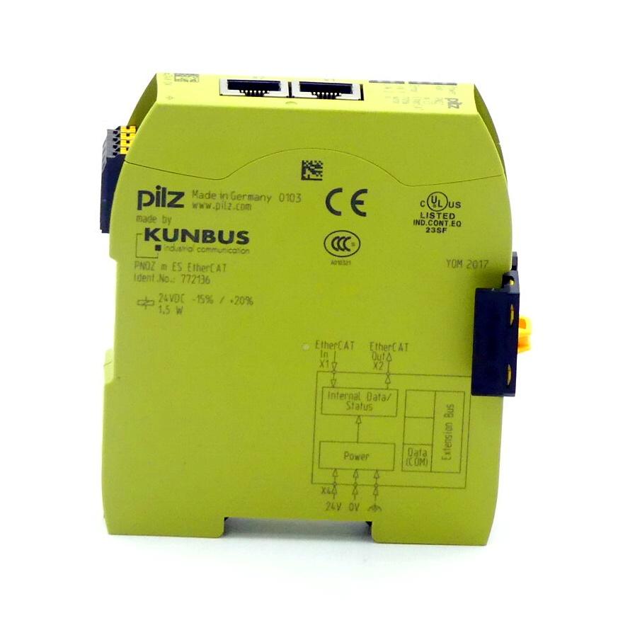 Produktfoto 5 von PILZ Kommunikationsmodul PNOZ m ES EtherCAT