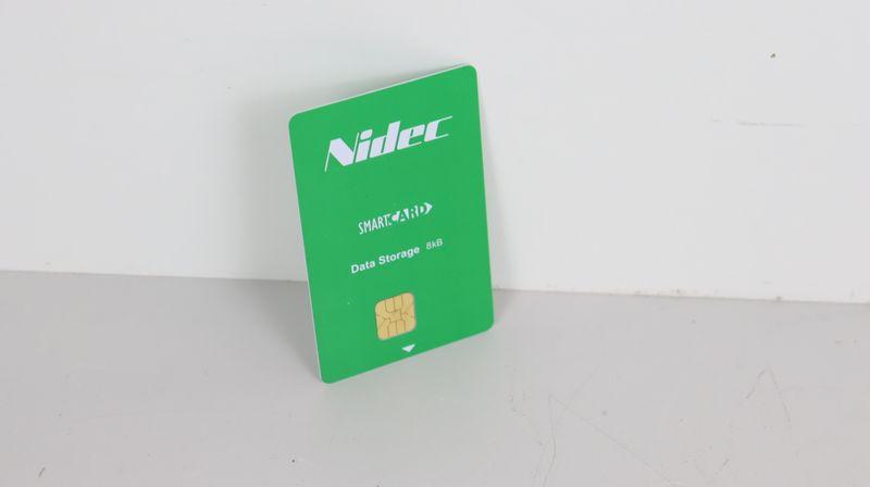 NIDEC SmartCard Smart Card Data Storage: 8kB 8 kB 2214-0013-01 UNUSED